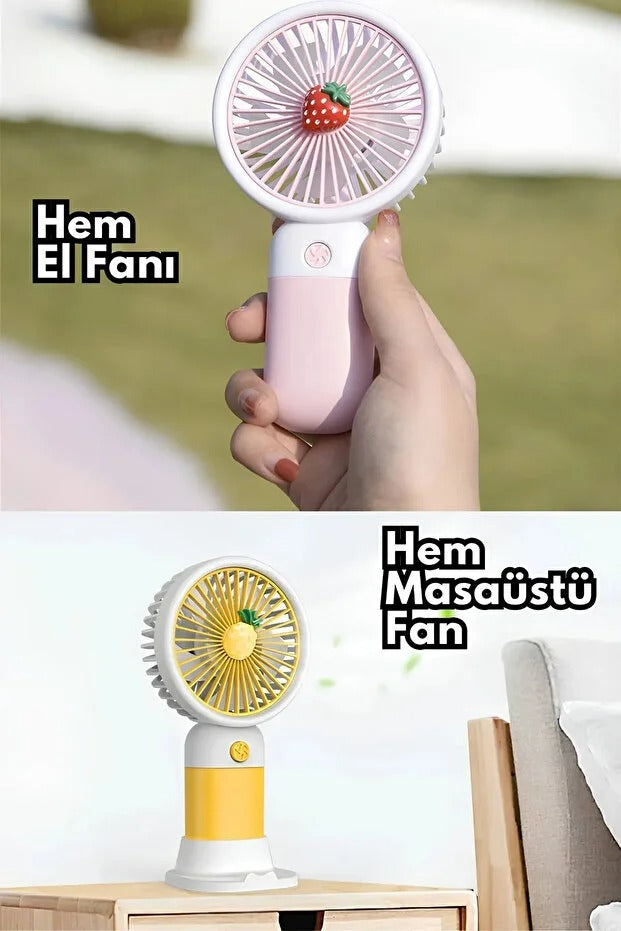 Orvexa BreezeMini™ El Tipi Taşınabilir Vantilatör