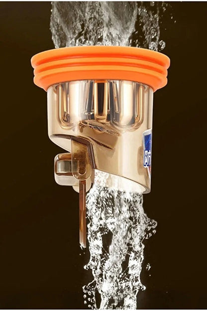 Orvexa™Koku Önleyici Çekvalfli Lavabo Banyo Gider Adaptörü Geri Akış ve Haşere Engelleyici